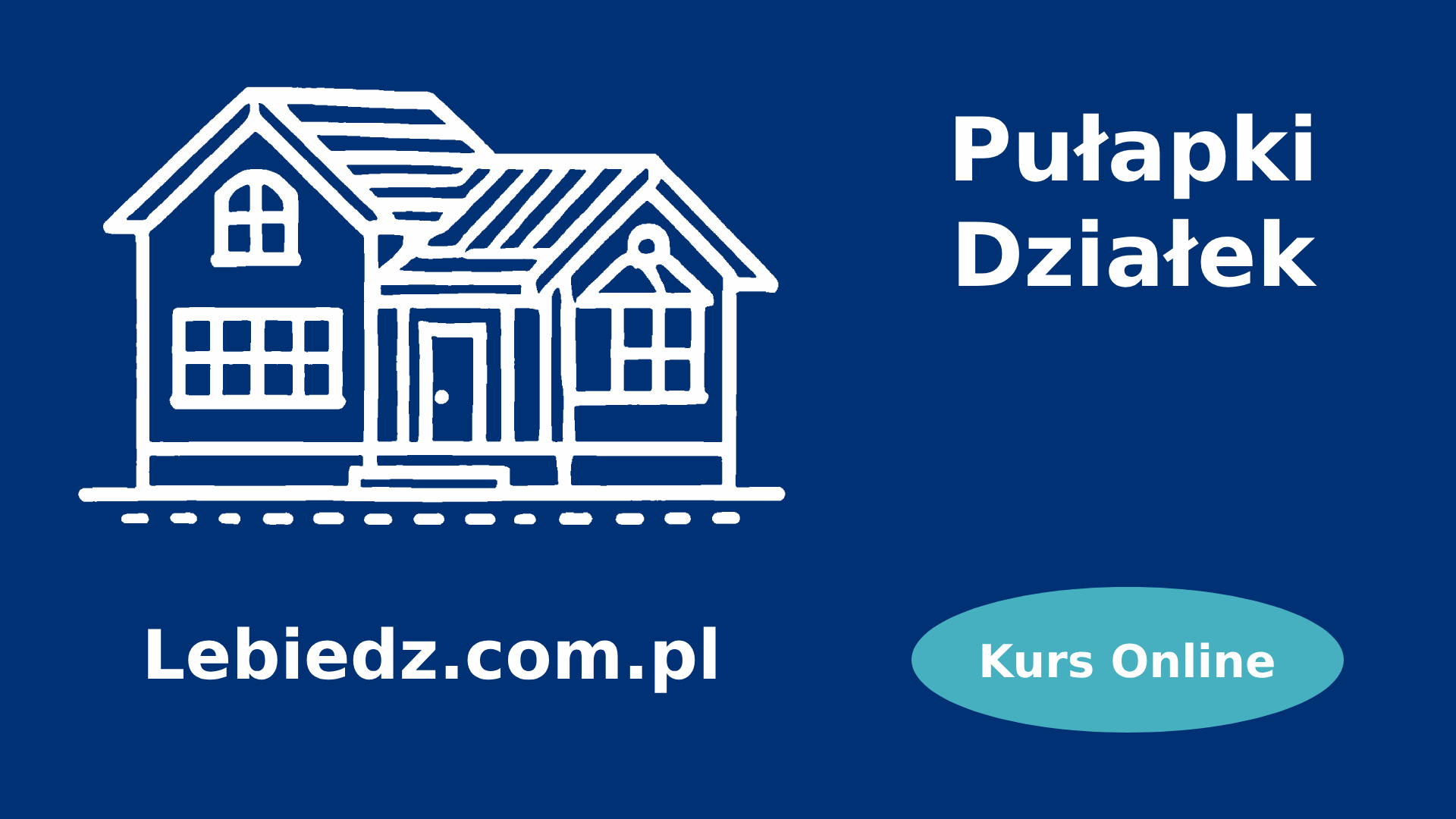 Pułapki obrotu działkami budowlanymi ( kurs online + na żywo 07.11.2024)